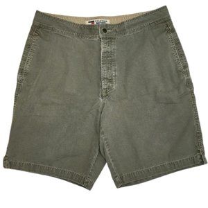 Tommy Hilfiger Vintage Y2K Olive Green Shorts Size XL